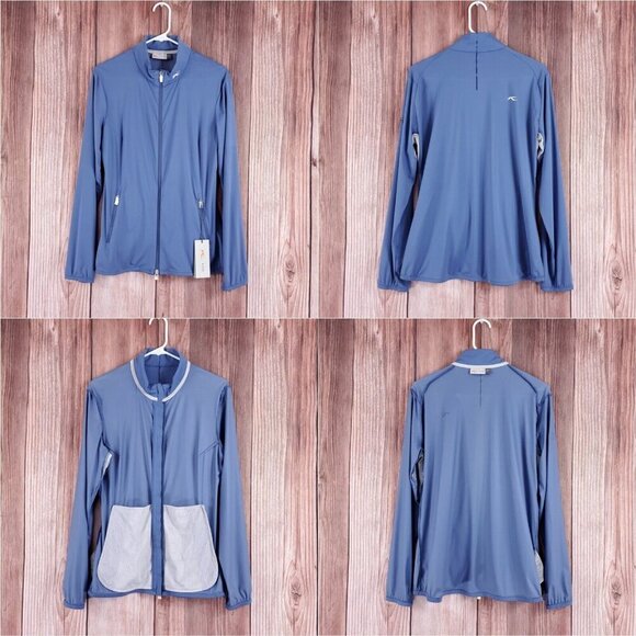 NWT Kjus Womens Size 40 Large Delvin Jacket Eagle Point Golf Club Performance - Picture 5 of 16